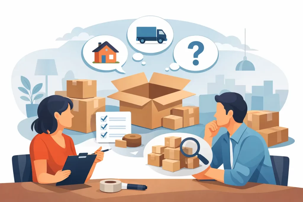 Combien de cartons pour déménager ?