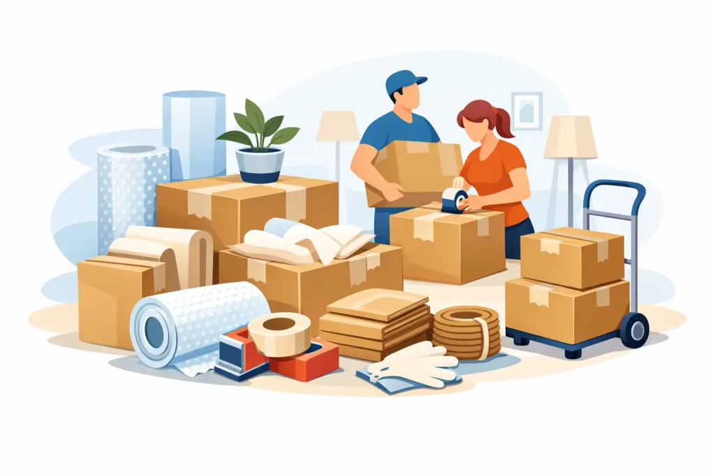 Kit déménagement complet particulier, bien choisi