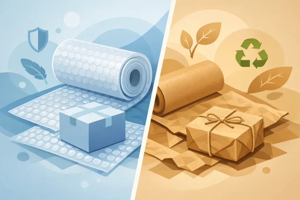 Papier bulle ou papier kraft : que choisir ?