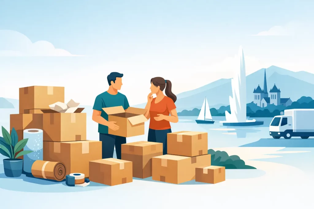 Quels cartons déménagement Genève choisir ?