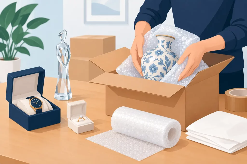 Guide emballage objets de valeur sans casse