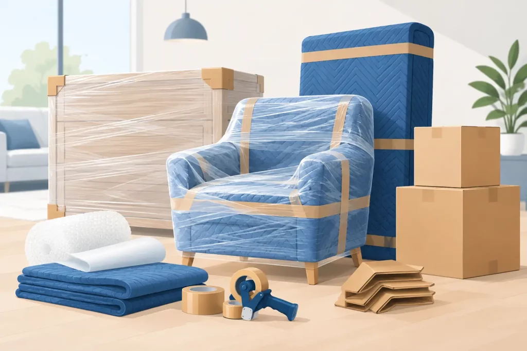 Les meilleurs accessoires pour emballer des meubles