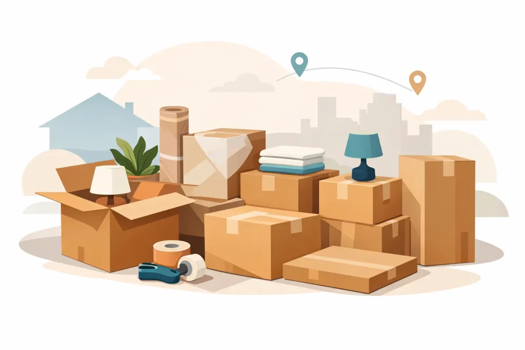 Meilleurs formats de cartons déménagement