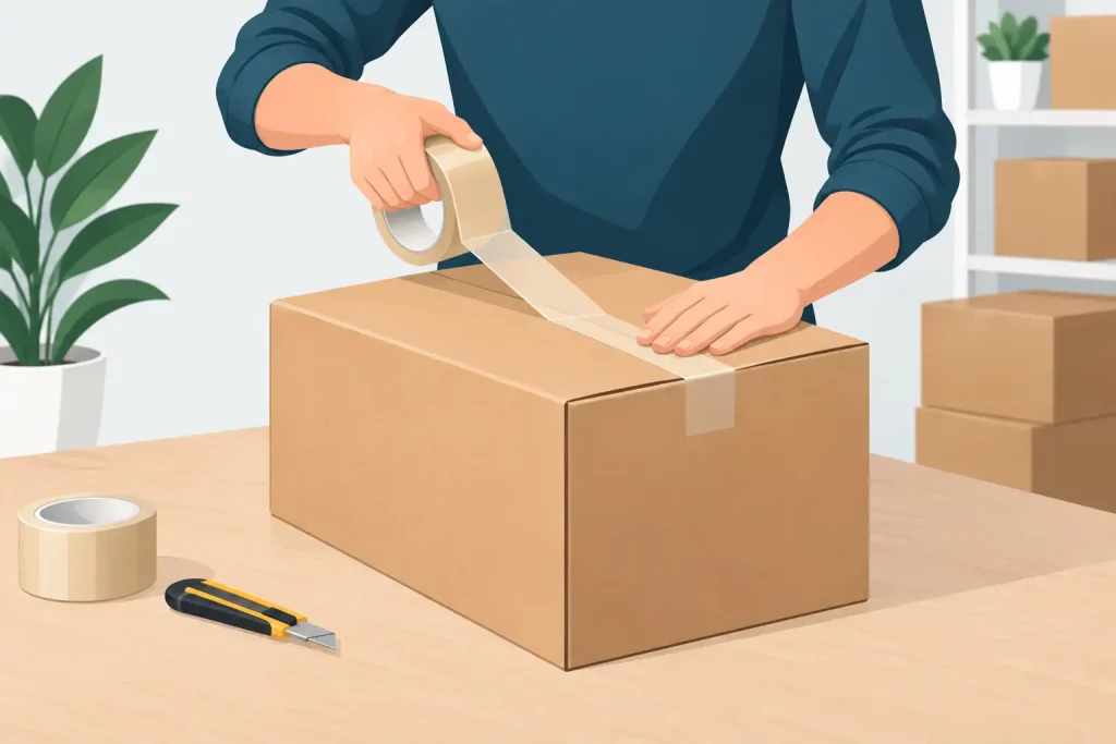 Comment fermer un carton sans casse facilement