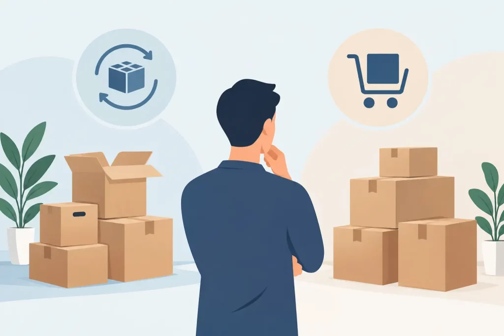 Location ou achat de cartons : que choisir ?